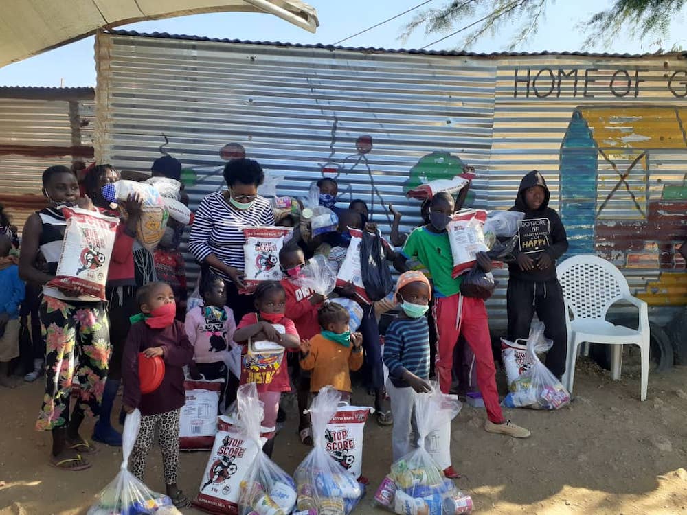 First 150 food packages distributed, extra help is urgently needed